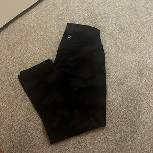 Black camo lululemon leggings